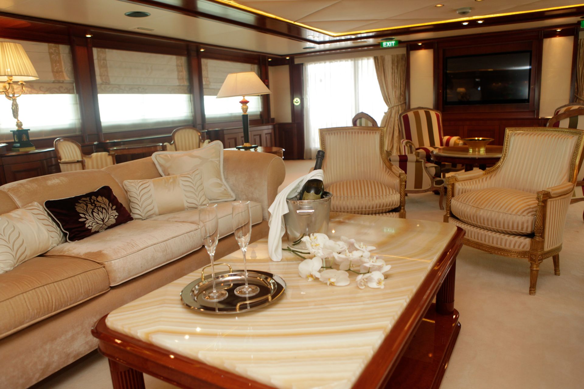 Interior Image Gallery Luxury Yacht Browser by CHARTERWORLD